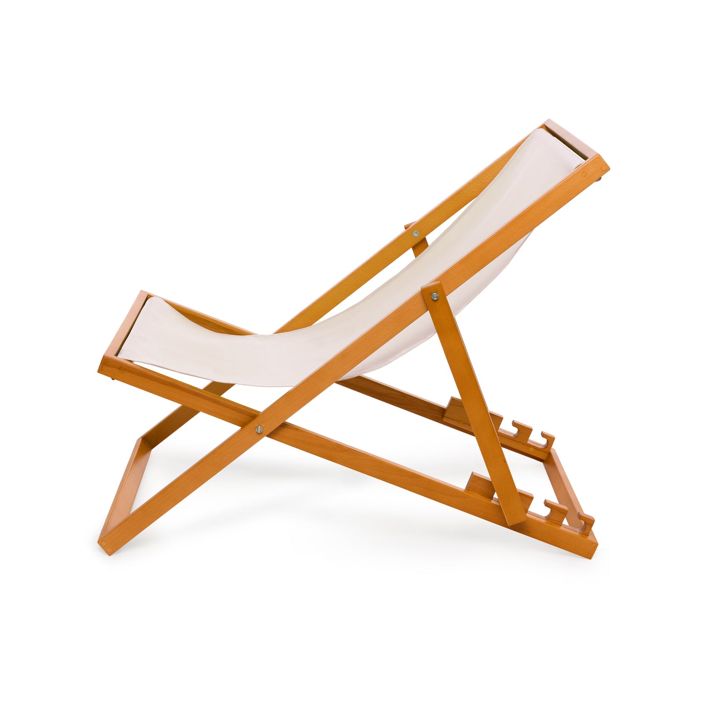 Wooden Sling Chair – Sun lounger for Outdoor Seating - 4 Colors available